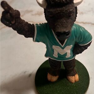 Vintage 1999 Marshall  University Marco The Bison Mascot  Limited Series Statue